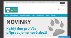 Desktop Screenshot of obleceniwolf.cz